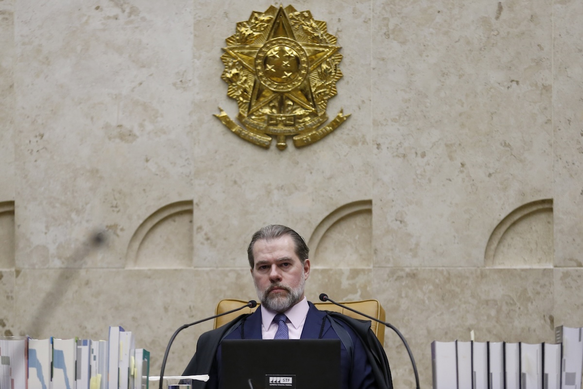Dias Toffoli nel 2019 (AP Photo/Eraldo Peres)