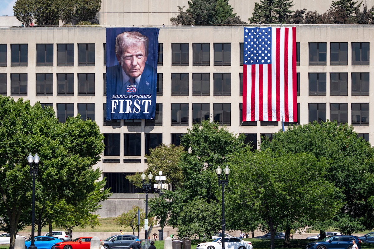 Il dipartimento del Lavoro degli Stati Uniti a Washington, agosto 2025 (AP Photo/J. Scott Applewhite)