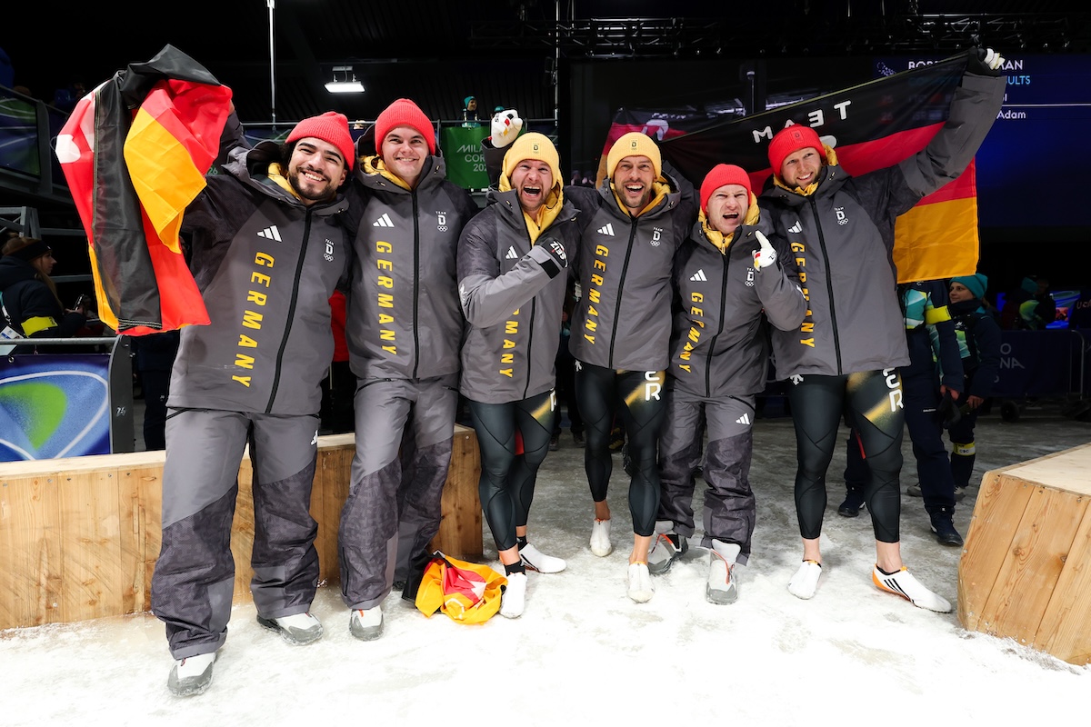 Le tre squadre tedesche nel bob a due 