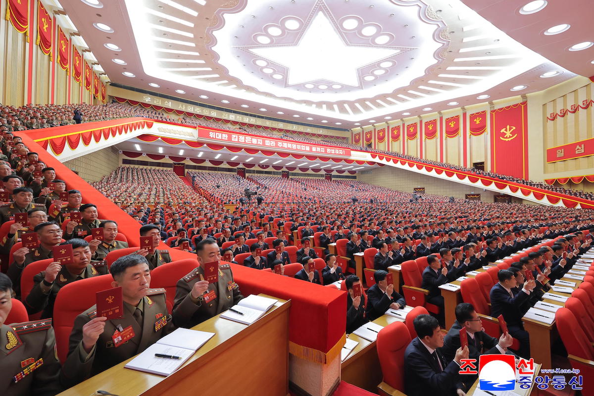 I delegati al congresso, 19 febbraio 2026 (EPA/KCNA)