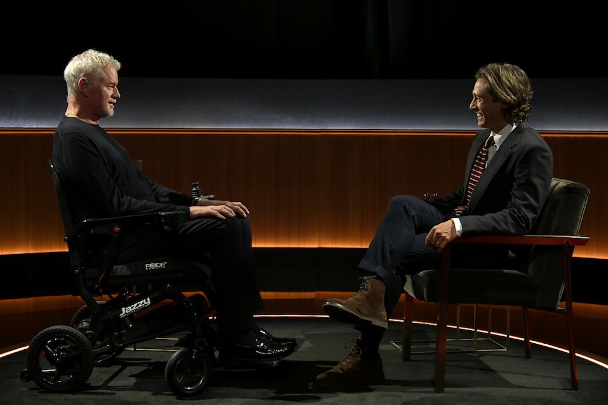 Il programma con le interviste postume dei personaggi famosi