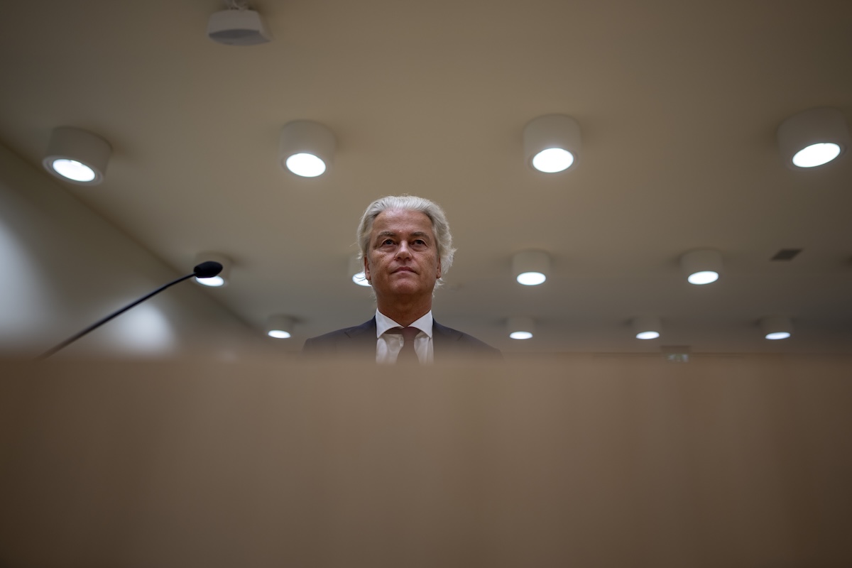 Il leader del Partito per la Libertà di estrema destra, Geert Wilders (AP/Peter Dejong)