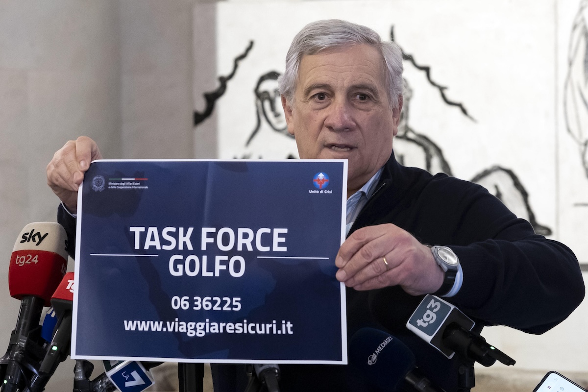 Antonio Tajani dice che l’Iran «ha provocato» l’attacco di Israele e Stati Uniti