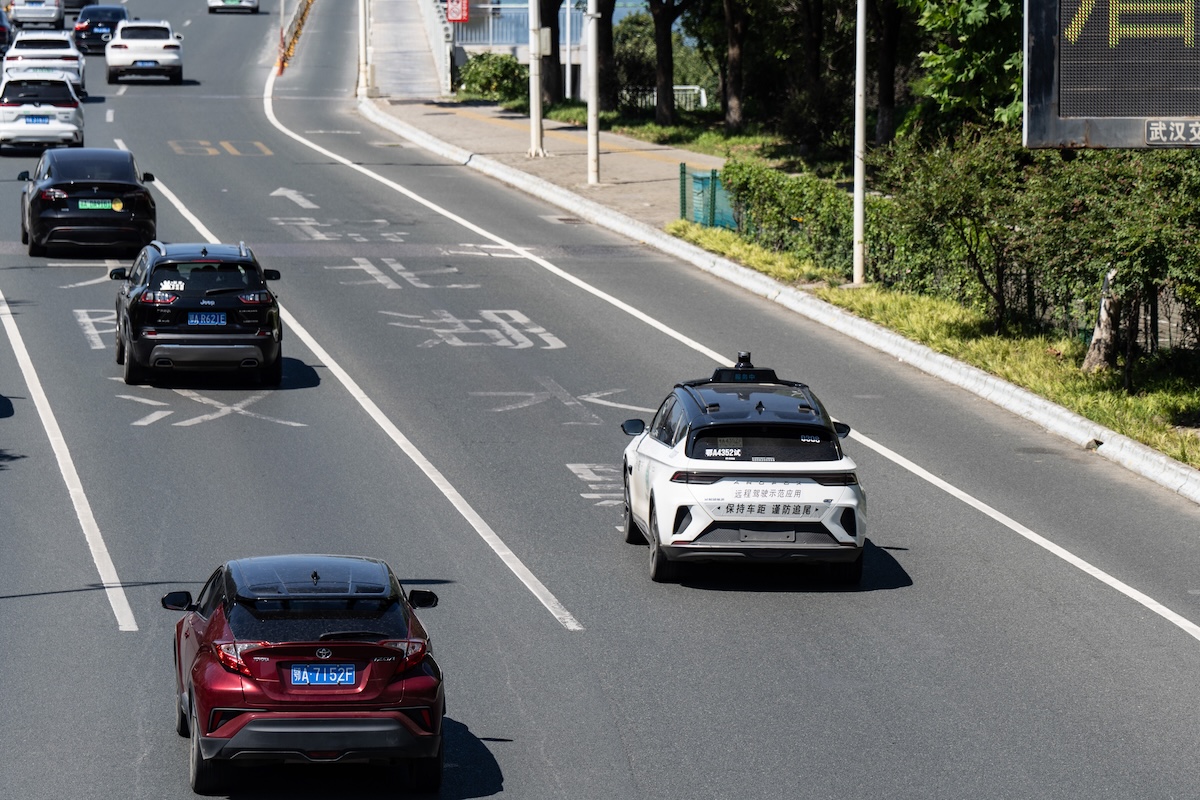 La guida autonoma cinese sta facendo strada