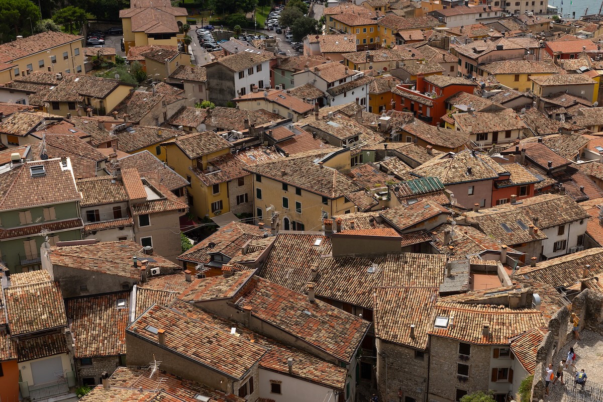 Malcesine vista dall'alto