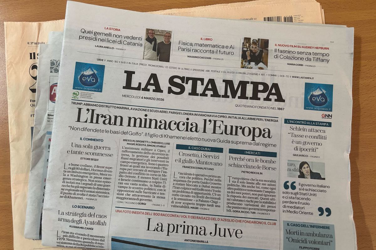 Giovedì 5 marzo La Stampa non uscirà in edicola, per via delle proteste contro le trattative per la vendita del giornale