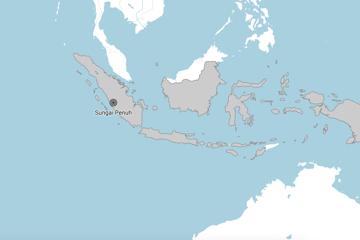 C’è stato un terremoto di magnitudo 5.5 sull’isola di Sumatra, in Indonesia