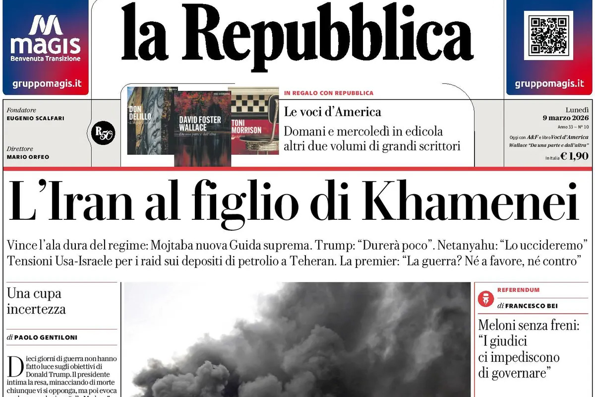 Le prime pagine di oggi
