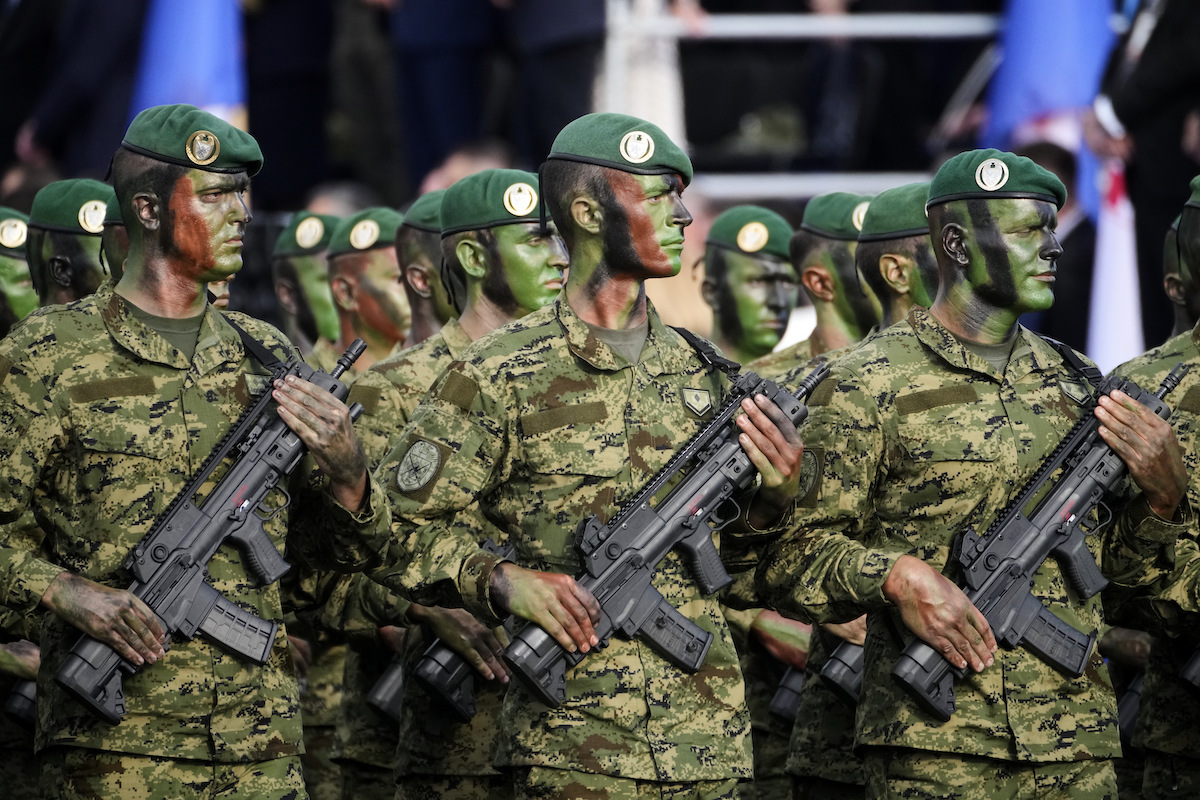 In Croazia 800 reclute hanno iniziato il servizio militare obbligatorio, reintrodotto dopo 18 anni