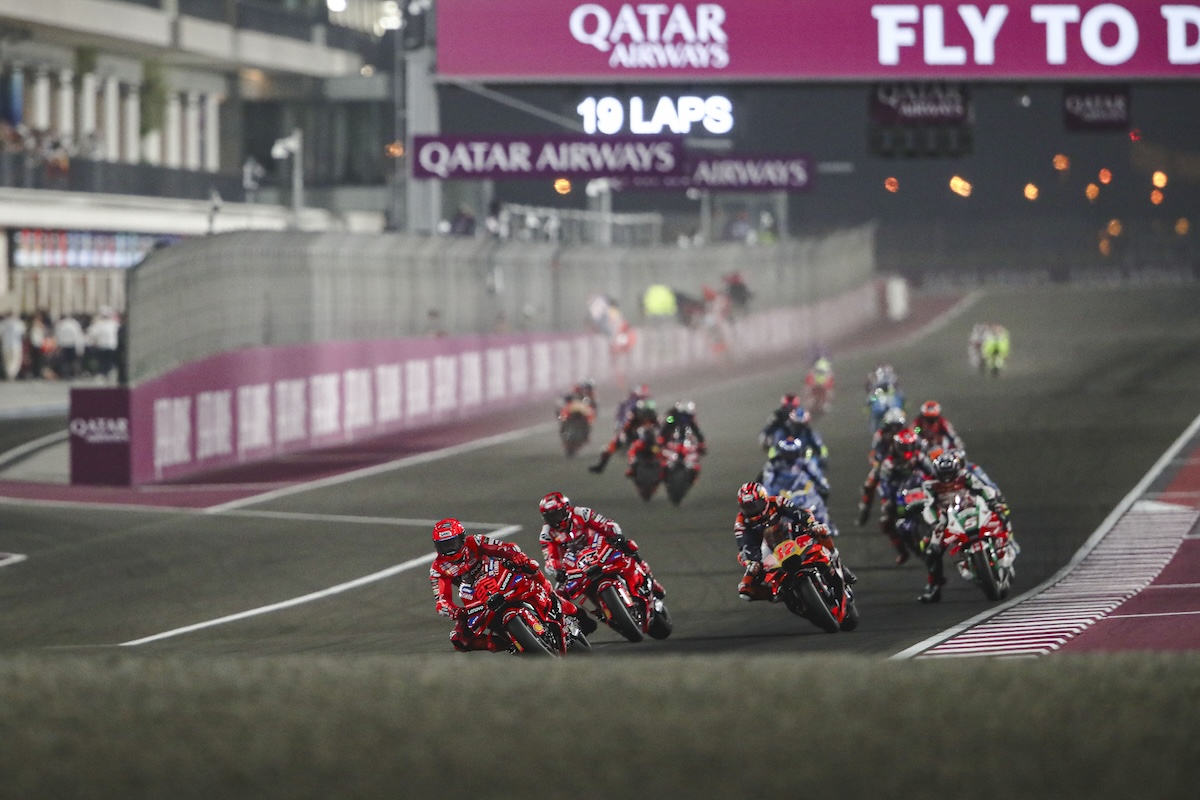 Il Gran Premio di MotoGP del Qatar dello scorso anno