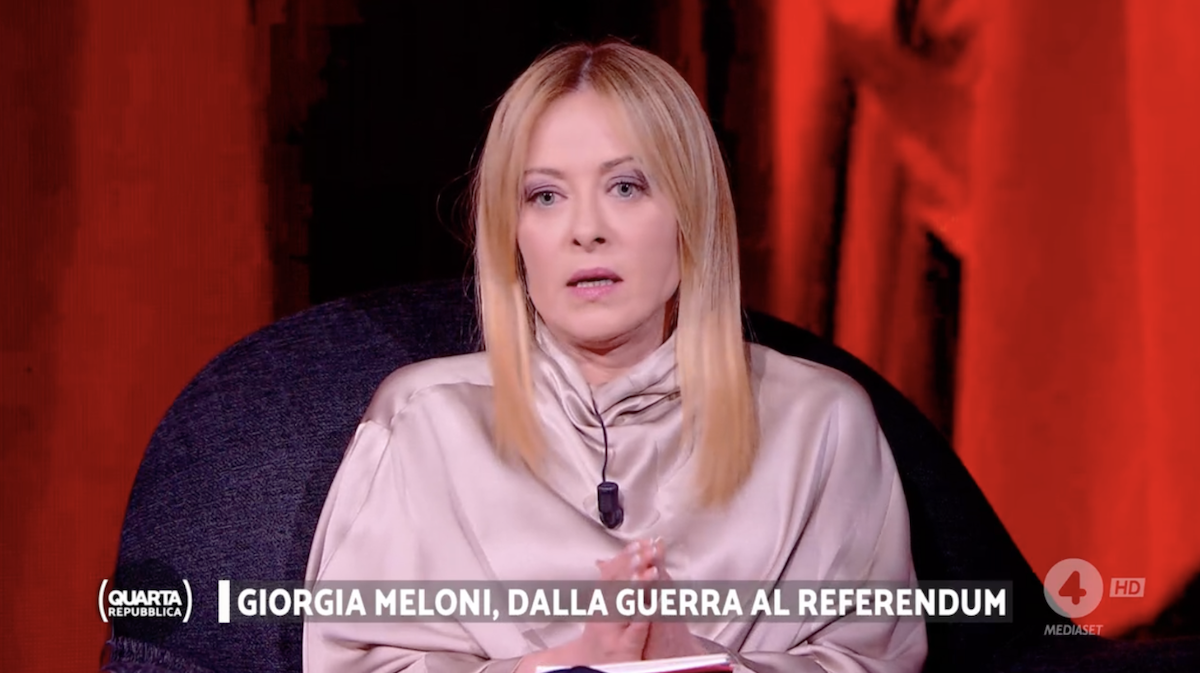 Meloni ha escluso che l’Italia possa intervenire nello stretto di Hormuz