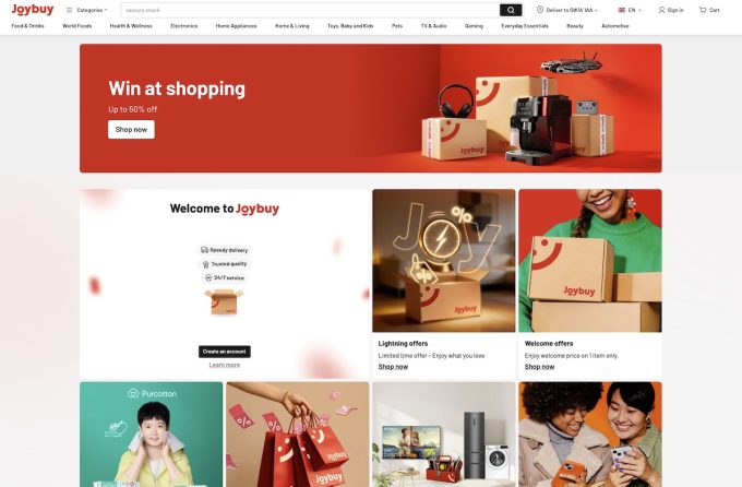 Il grosso e-commerce cinese JD.com ha avviato una piattaforma anche in Europa