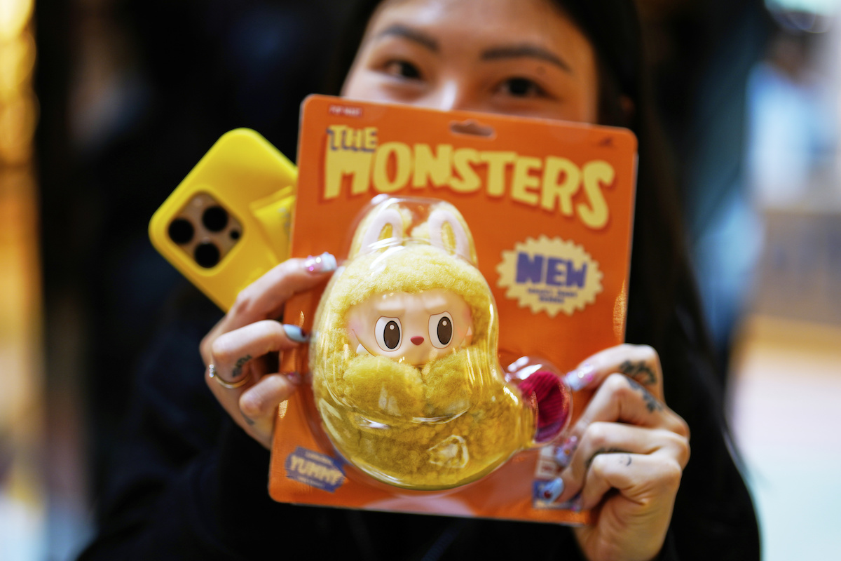 Pop Mart e Sony Pictures hanno annunciato un film con protagonisti i pupazzetti Labubu