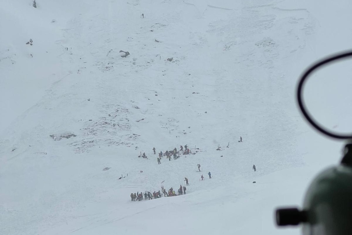 Due scialpinisti sono morti a causa di una valanga in Alto Adige, e altri tre sono gravemente feriti