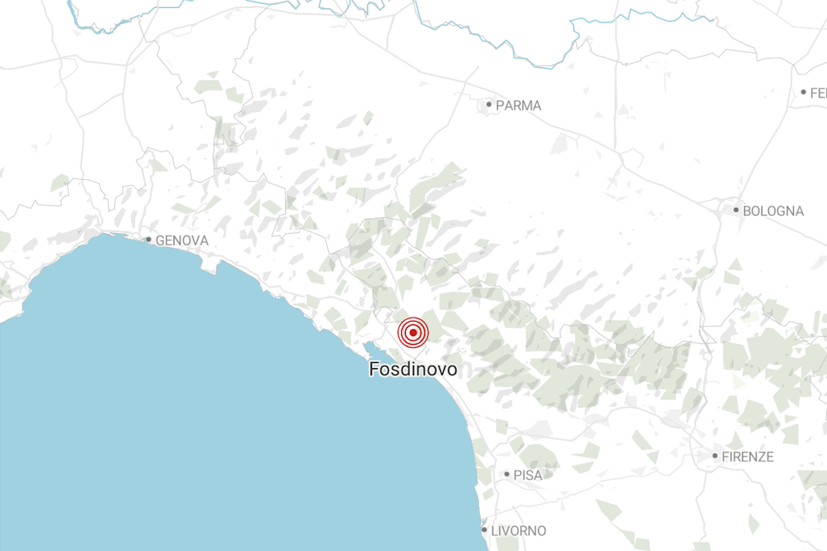 C’è stato un terremoto di magnitudo 4 nella provincia di Massa Carrara