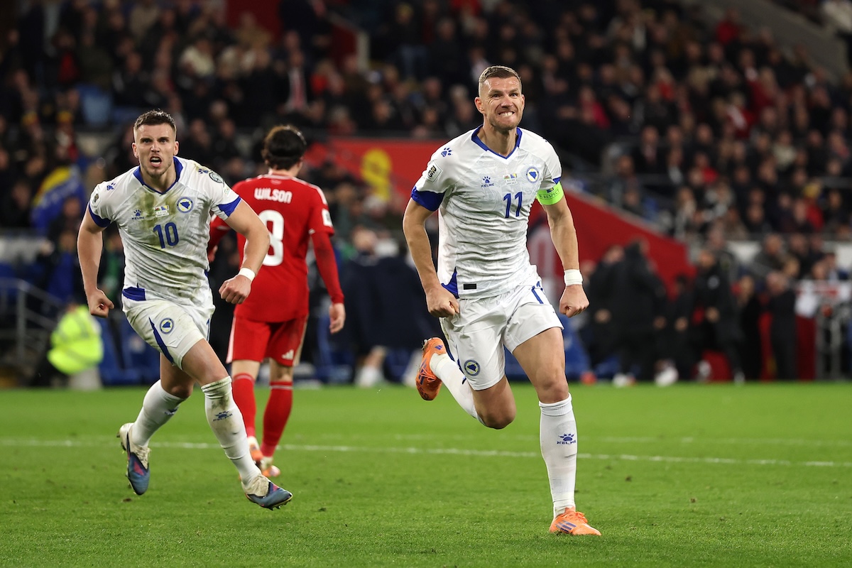 Edin Dzeko è qui da vent’anni