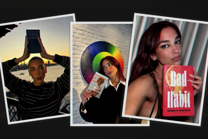 Dua Lipa, l’influencer di libri