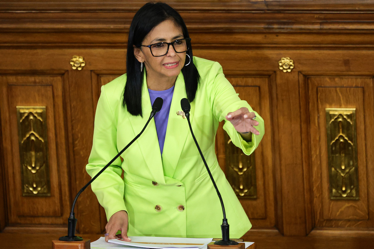 Gli Stati Uniti hanno rimosso le sanzioni contro la presidente del Venezuela Delcy Rodríguez