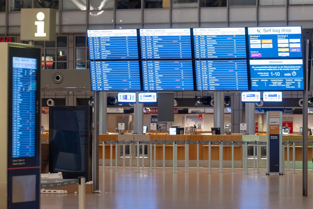 Per oggi è stato indetto uno sciopero nazionale di quattro ore del settore aereo