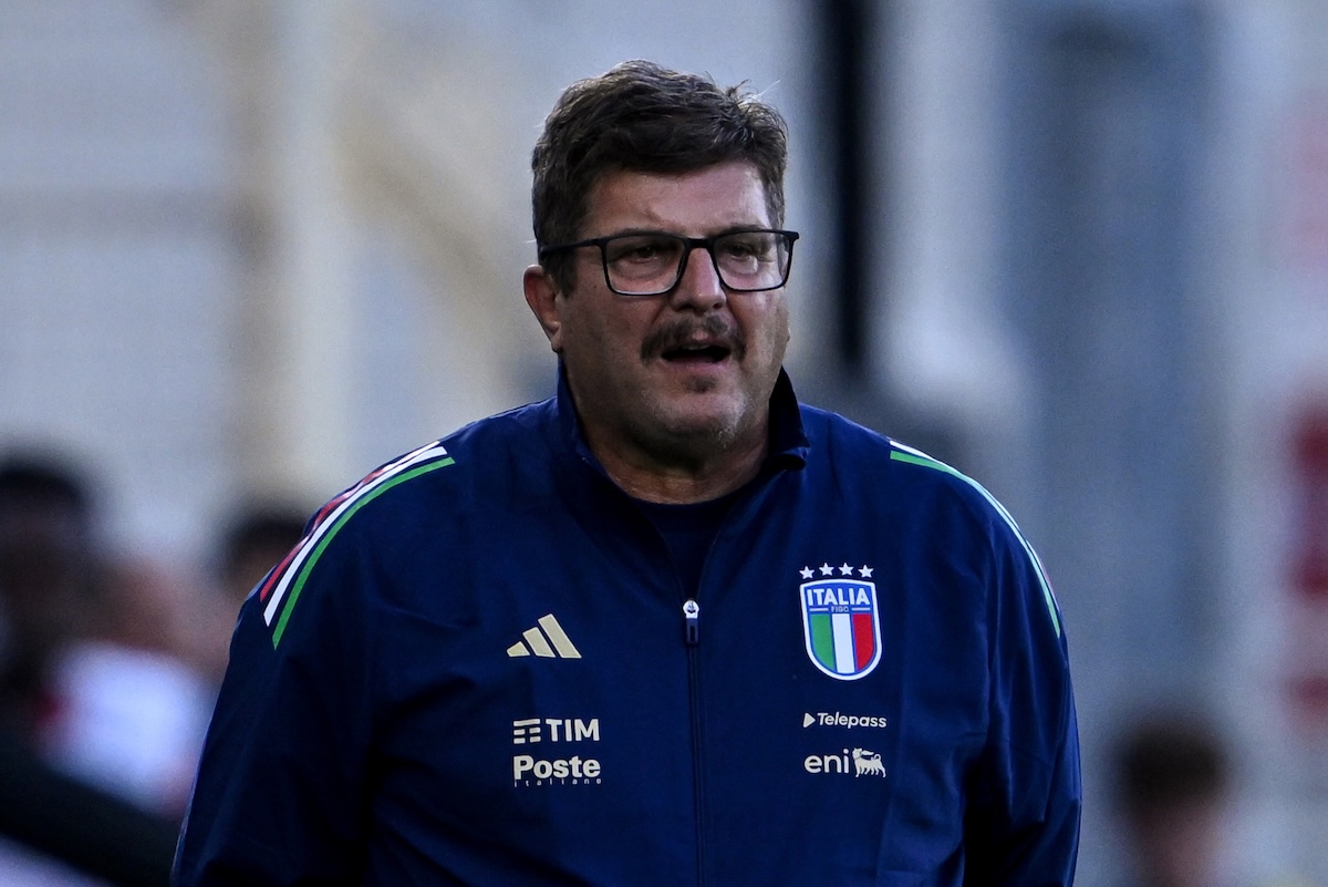 Silvio Baldini durante una partita dell'Italia maschile Under 21, 5 settembre 2025 (Image Photo Agency/Getty Images)