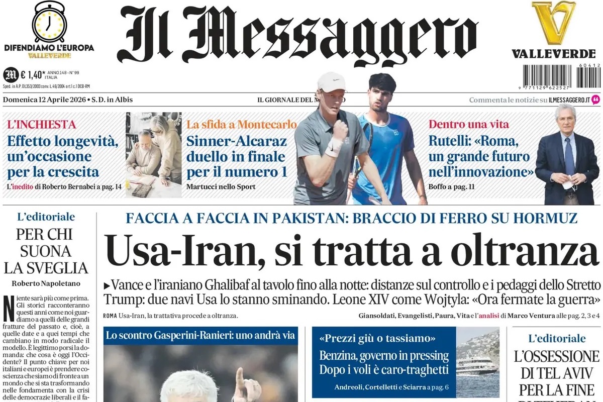 Le prime pagine di oggi