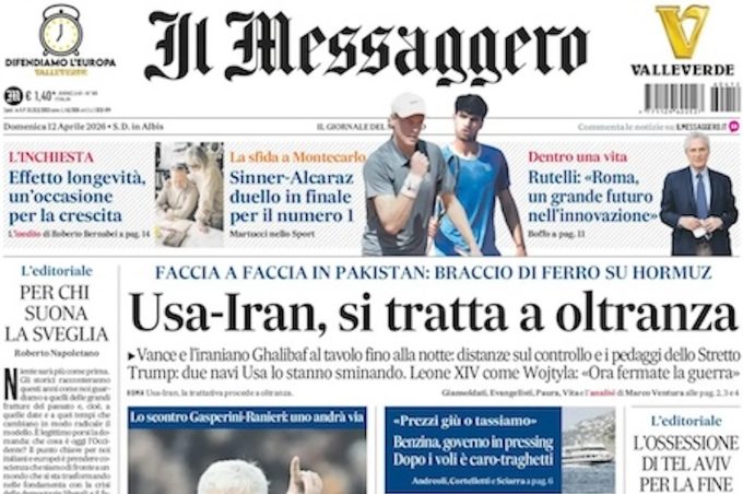 Le prime pagine di oggi