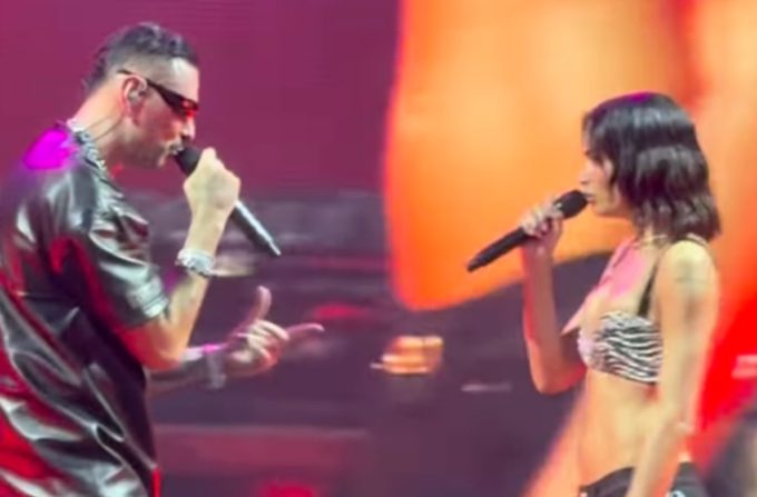 Il video in cui Marracash canta insieme a Elodie, dopo cinque anni