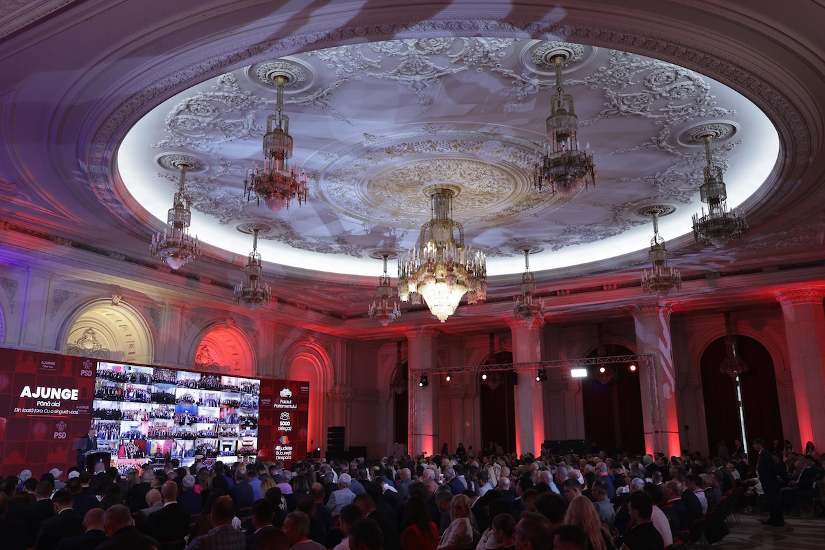 La riunione del PSD del 20 aprile, a Bucharest