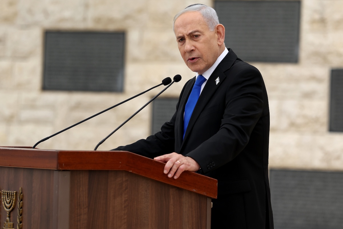 Benjamin Netanyahu ha detto di essere stato curato per rimuovere un tumore alla prostata