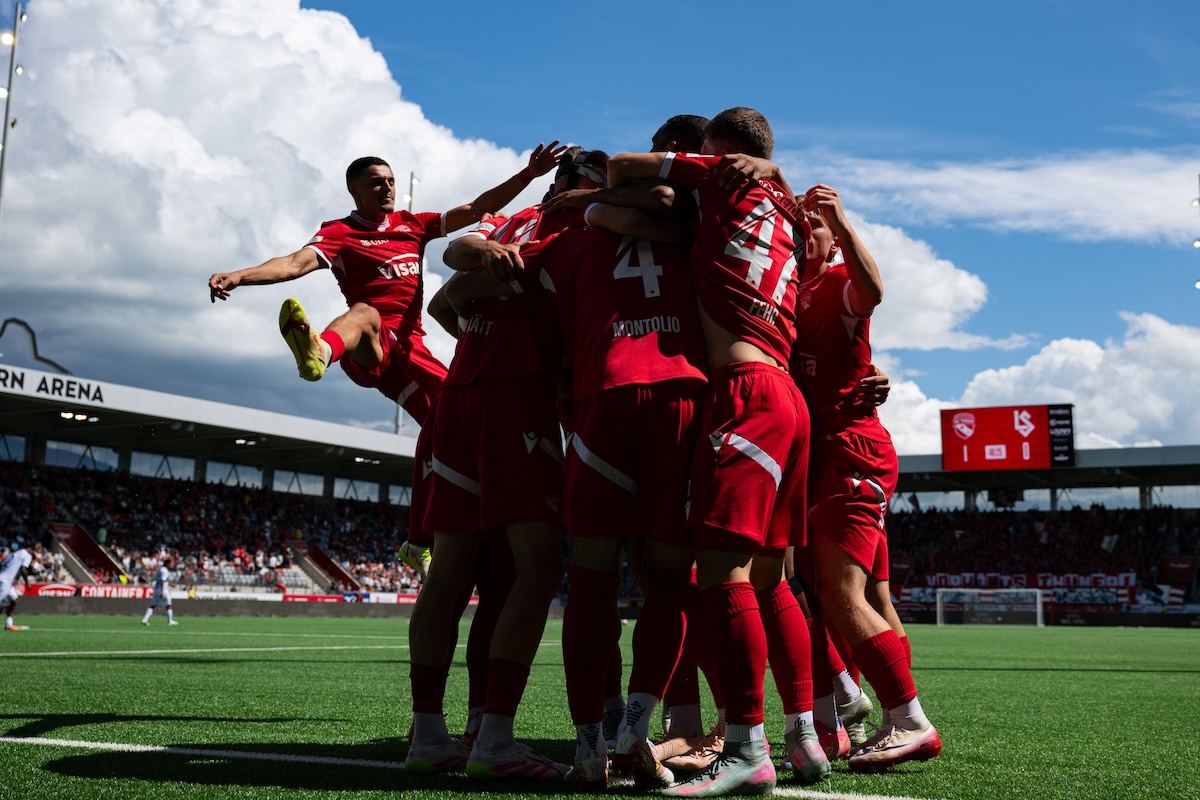 La neopromossa che ha vinto il campionato svizzero di calcio