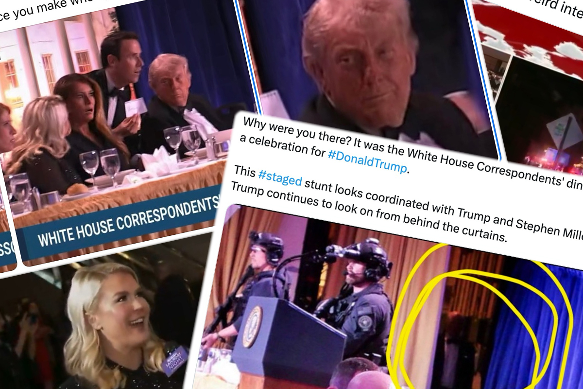 Con l’attacco alla cena dei corrispondenti i complottisti vanno a nozze