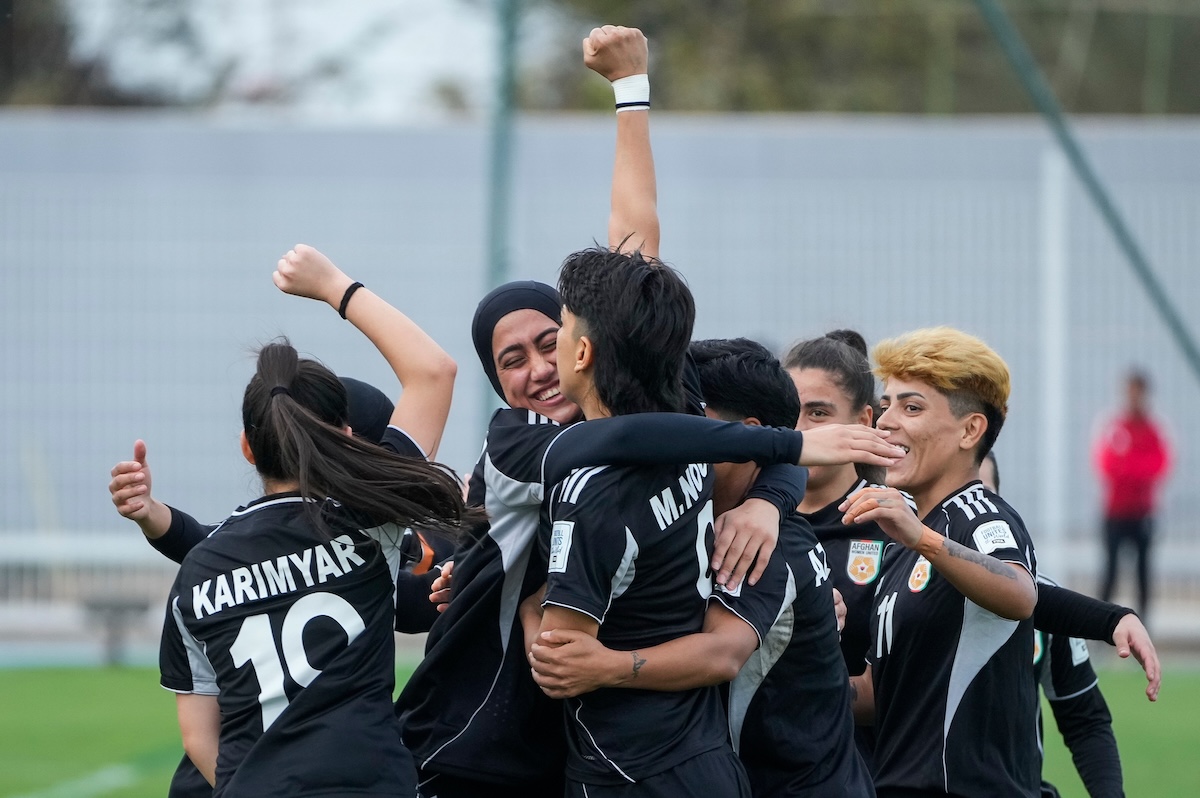 La FIFA ha riconosciuto la squadra di calcio delle rifugiate afghane come nazionale femminile dell’Afghanistan