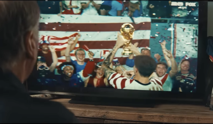 Gli Stati Uniti hanno vinto i Mondiali di calcio, nella nuova pubblicità di Fox Sports