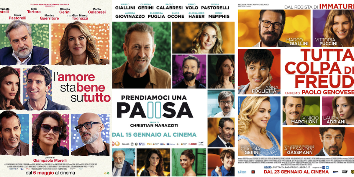 Perché le locandine delle commedie italiane si somigliano tutte