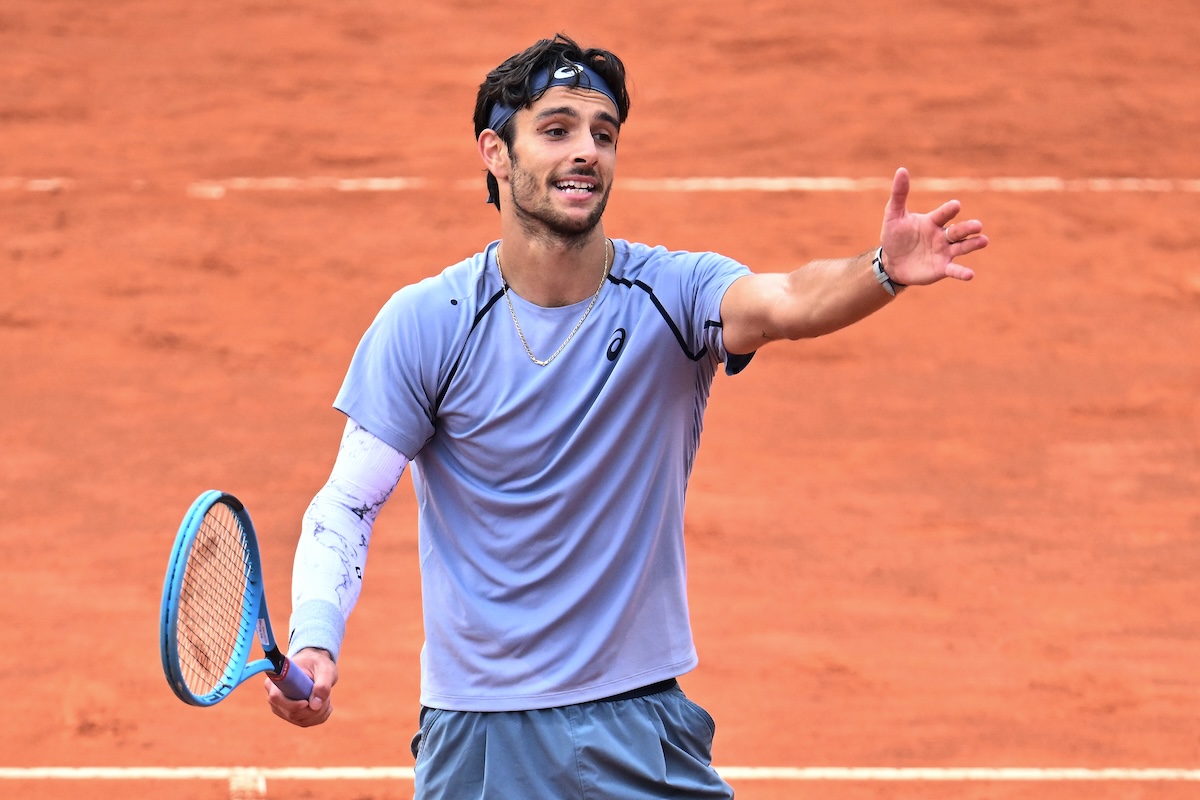 Lorenzo Musetti è stato eliminato dagli Internazionali di tennis