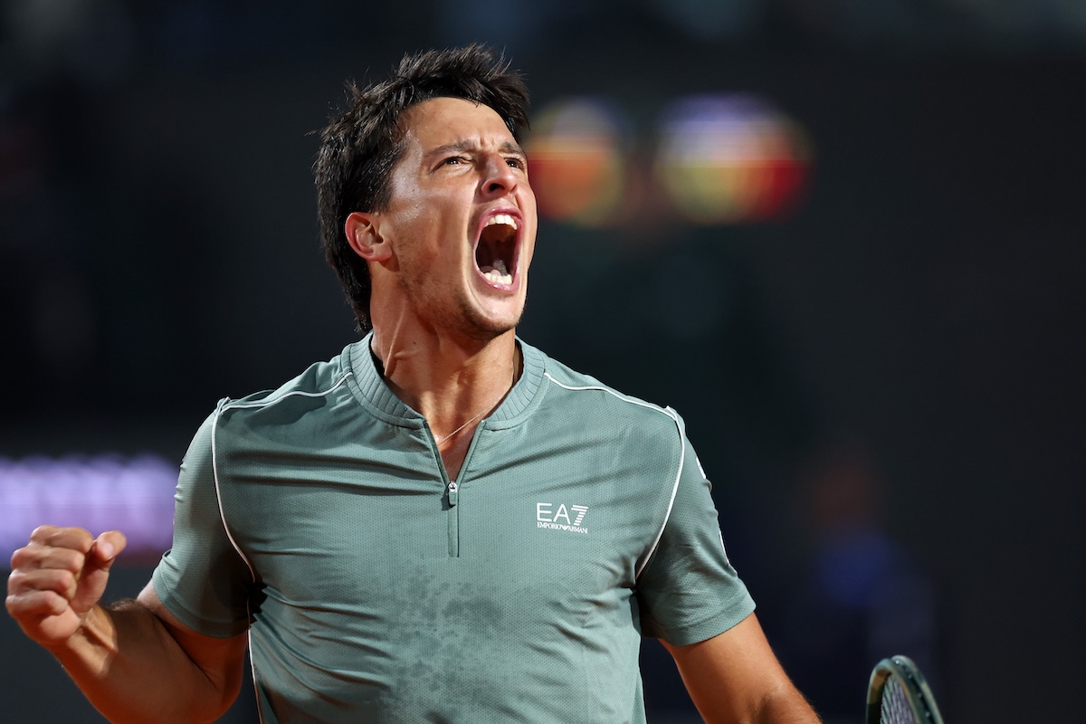 Il tennista italiano Luciano Darderi è in semifinale agli Internazionali di Roma dopo aver battuto Rafael Jodar
