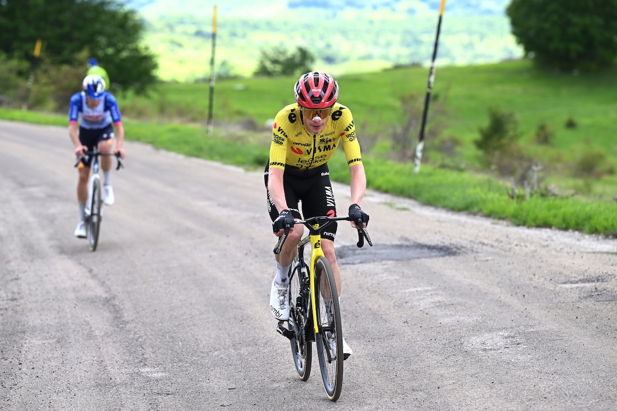 Jonas Vingegaard ha vinto la tappa del Giro d’Italia con arrivo sul Blockhaus, il primo il salita