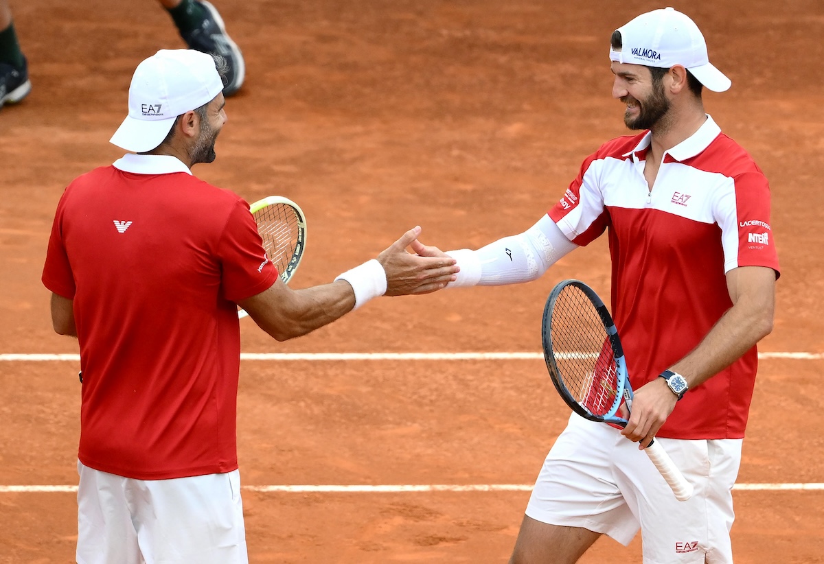 I tennisti Andrea Vavassori e Simone Bolelli sono in finale nel doppio agli Internazionali d’Italia