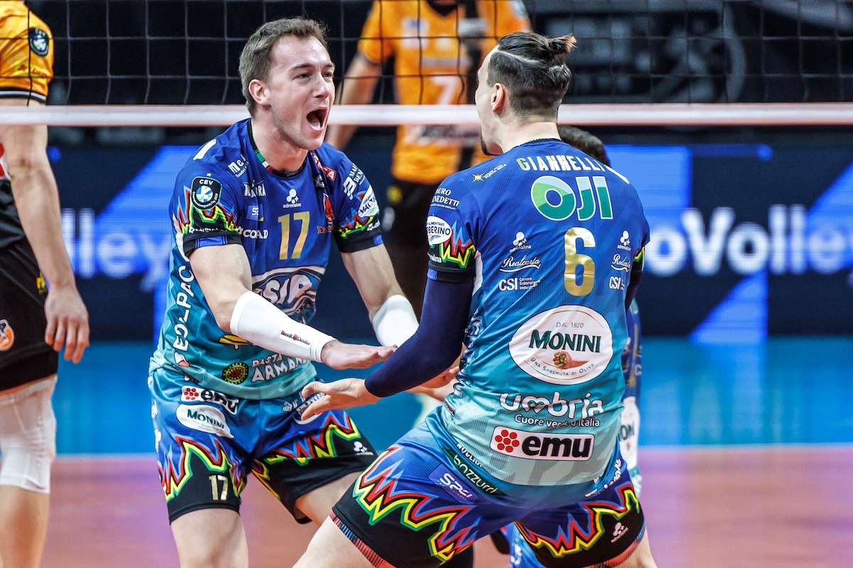 Perugia è in finale nella Champions League maschile di pallavolo