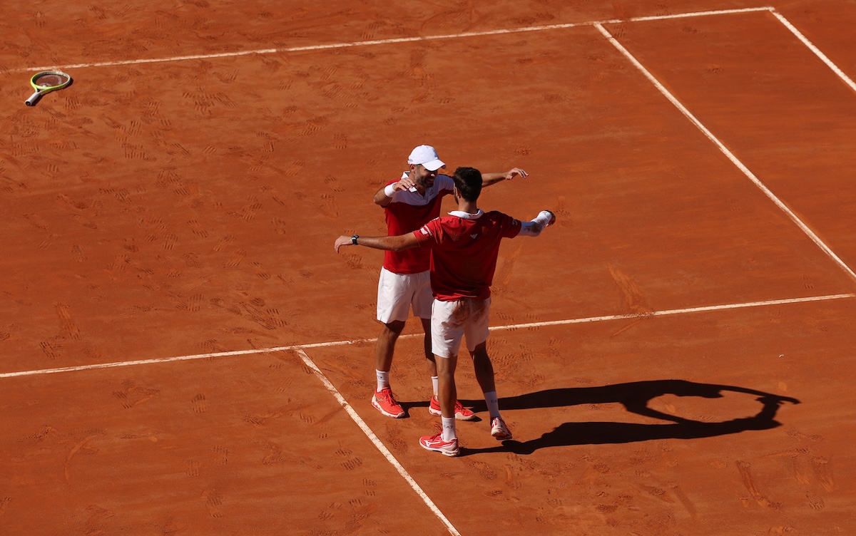 I tennisti Simone Bolelli e Andrea Vavassori hanno vinto il torneo di doppio agli Internazionali d’Italia