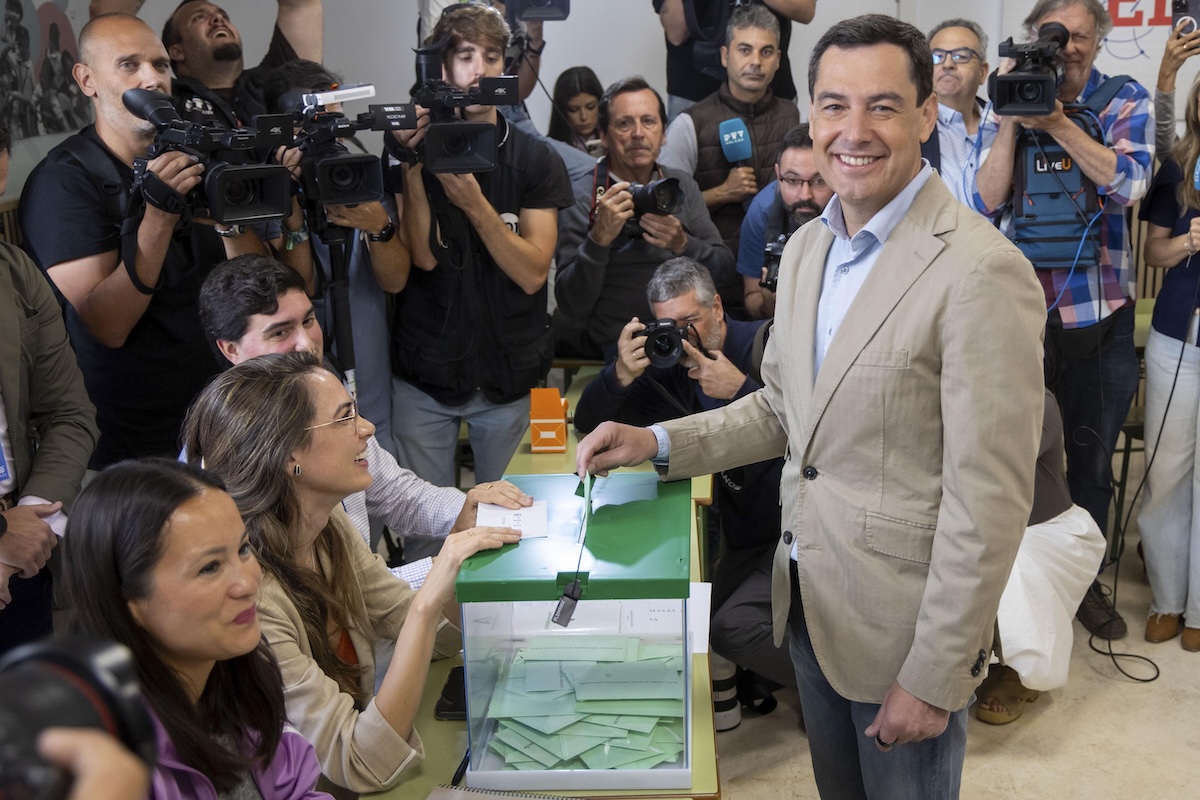 In Spagna il Partito Popolare, di centrodestra, ha vinto le elezioni in Andalusia