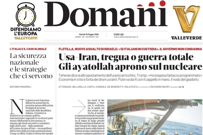 Le prime pagine di oggi