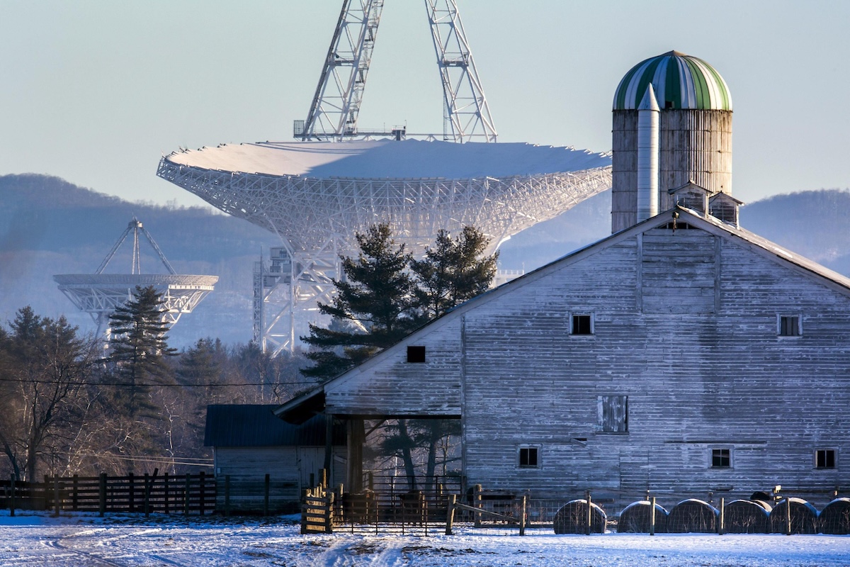 Il radiotelescopio di Green Bank