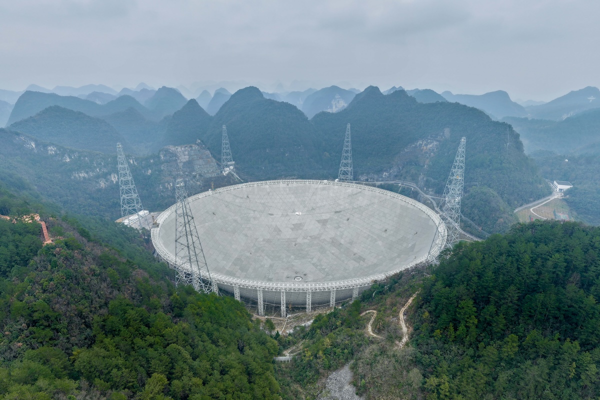 Il radiotelescopio di Guizhou