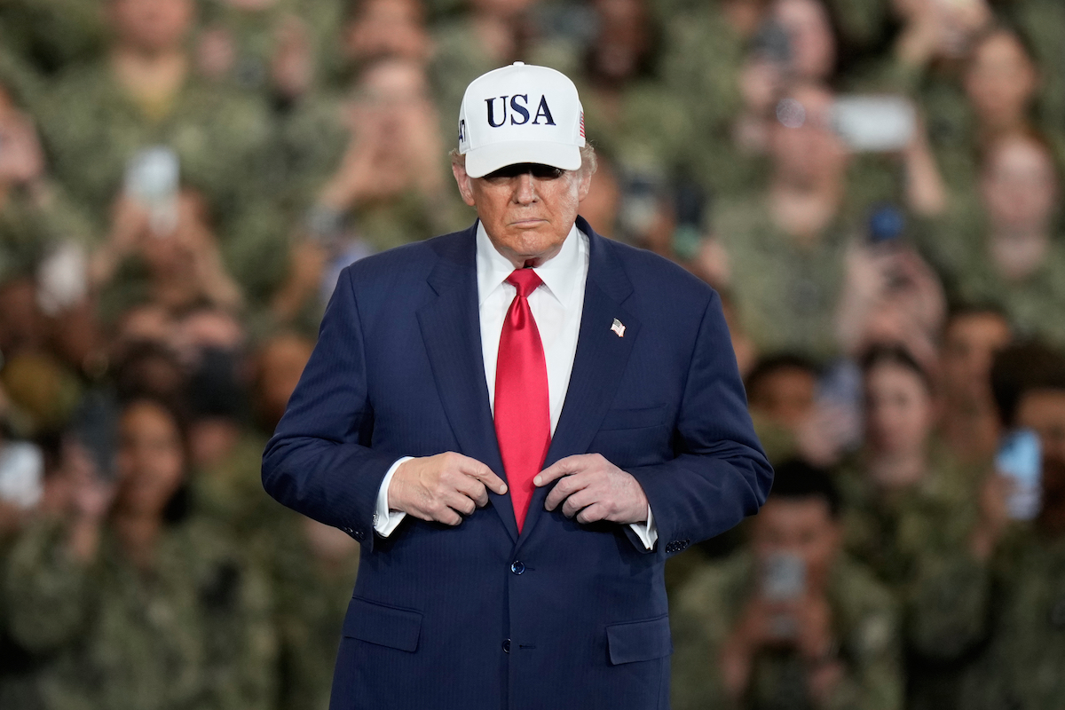 Donald Trump, ottobre 2025 (AP Photo/Eugene Hoshiko)