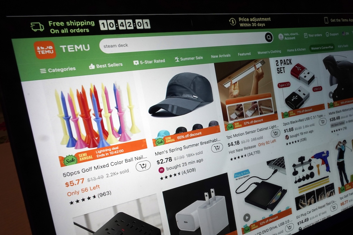 La Commissione europea ha multato per 200 milioni di euro l’e-commerce cinese Temu per aver messo in vendita prodotti illegali