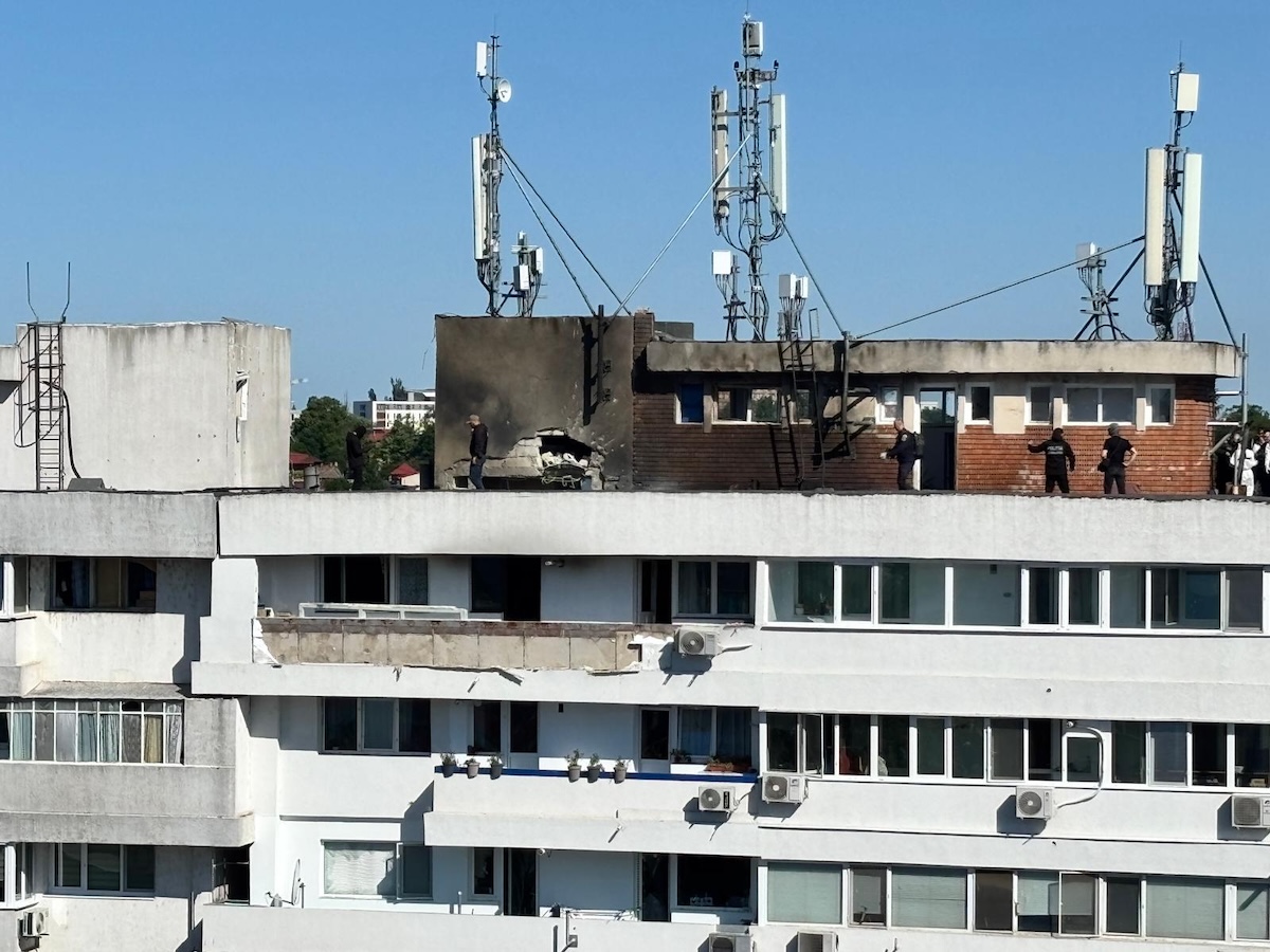 Un drone russo diretto in Ucraina ha colpito un condominio in Romania