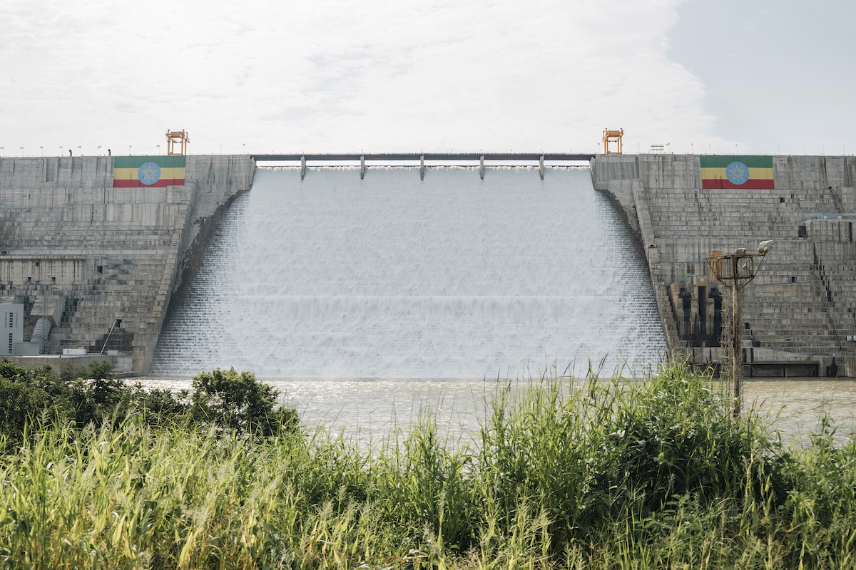La grande diga inaugurata a Benishangul-Gumuz, in Etiopia (AP)