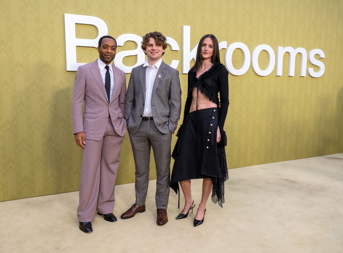 L’attore Chiwetel Ejiofor, il regista Kane Parsons e l’attrice Renate Reinsve