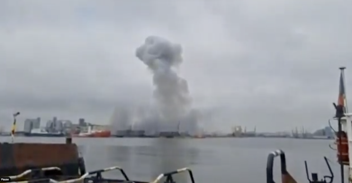 Un drone marittimo è esploso al porto di Costanza, in Romania